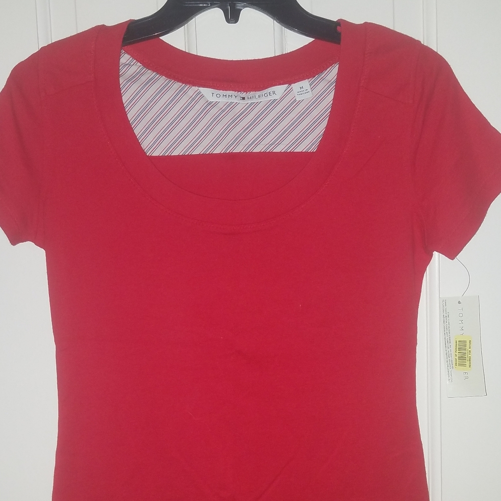 Tommy Hilfiger Women's Short Sleeved Shirt